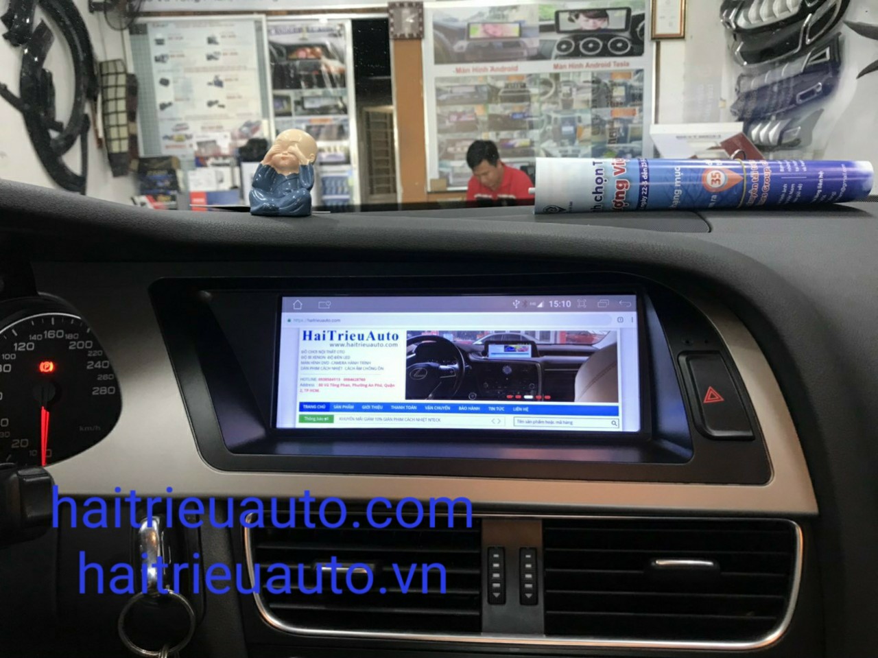 màn hình android xe audi A5 2 Image