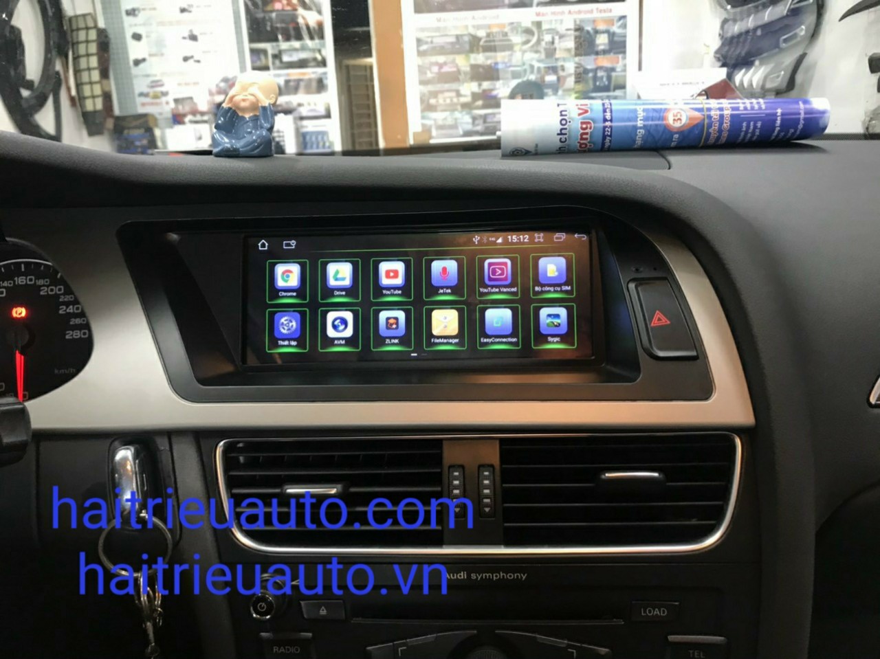 màn hình android xe audi A5 3 Image