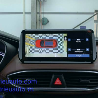 líp pô độ xe santafe 2021