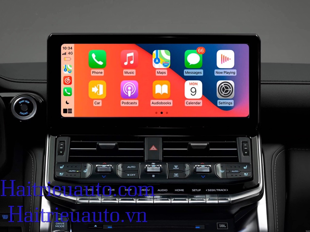 Màn hình android xe Toyota Land Cruiser 2022 2 Image