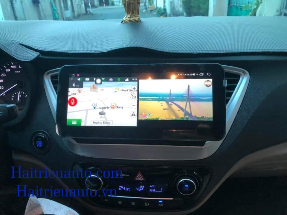 màn hình android xe Hyundai accent 2021 2 Image