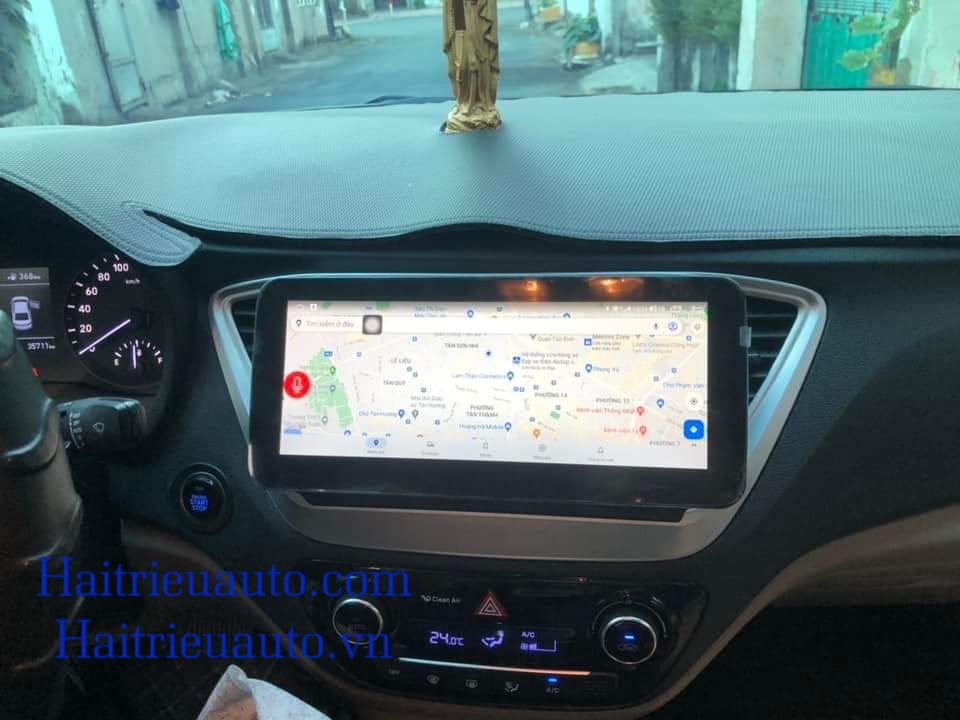 màn hình android xe Hyundai accent 2021 3 Image