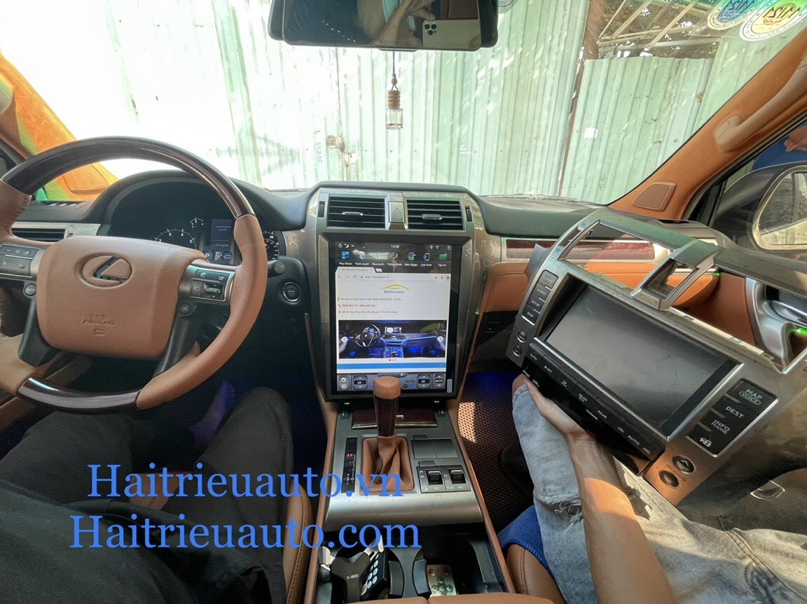 Màn hình android tesla xe Lexus GX 460 3 Image