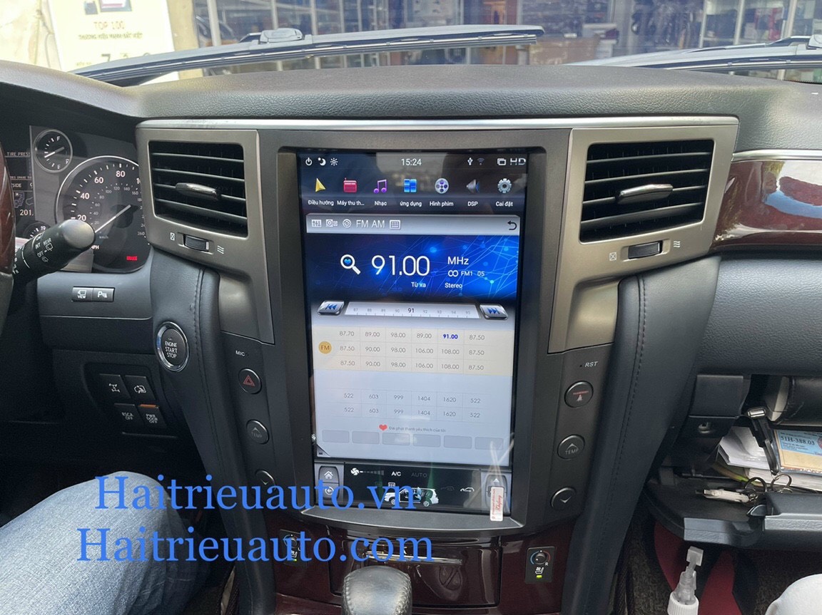Màn hình android tesla xe Lexus LX570 5 Image