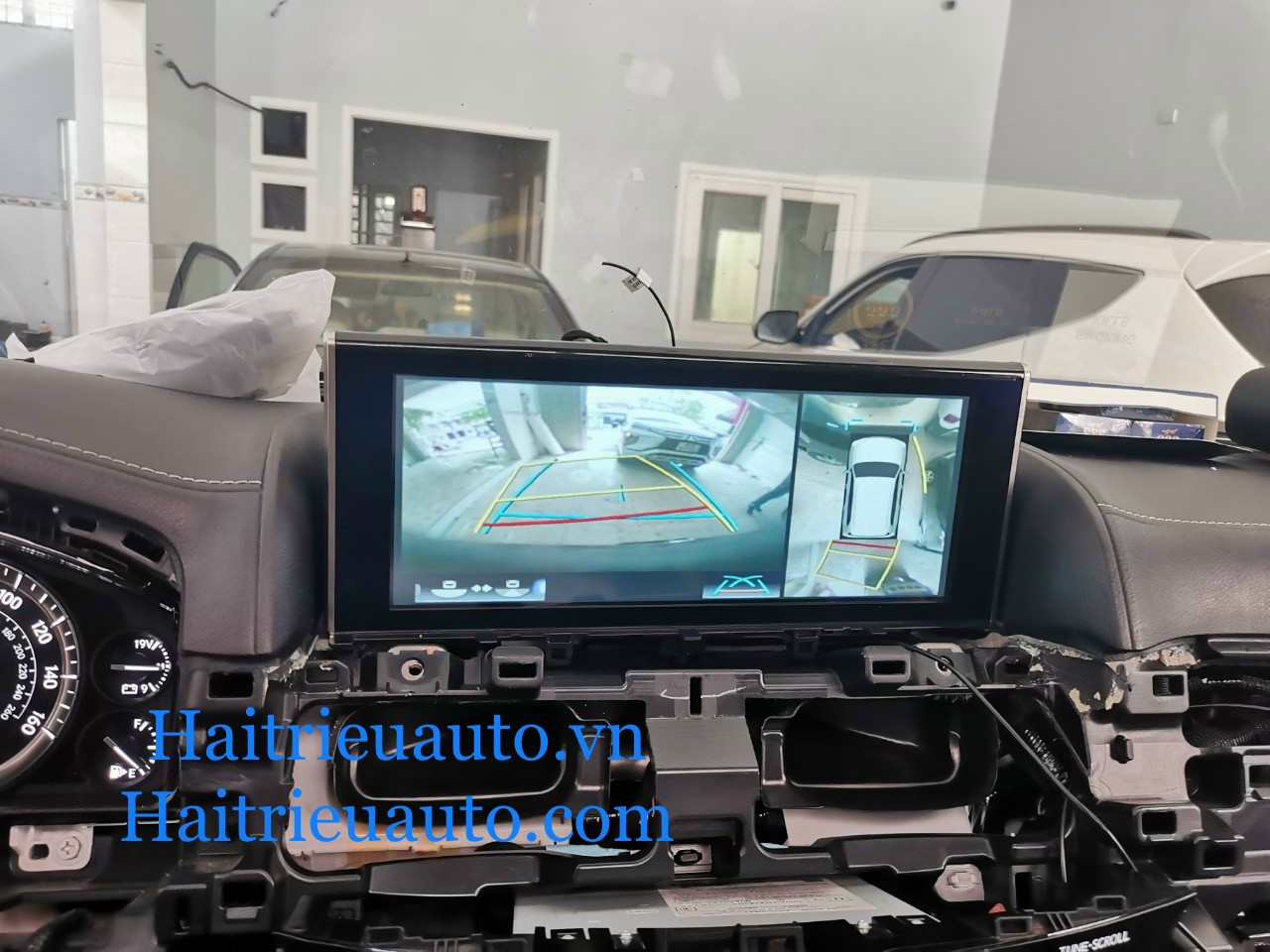 Màn hình android Omas xe Lexus LX570 2016-2020 3 Image