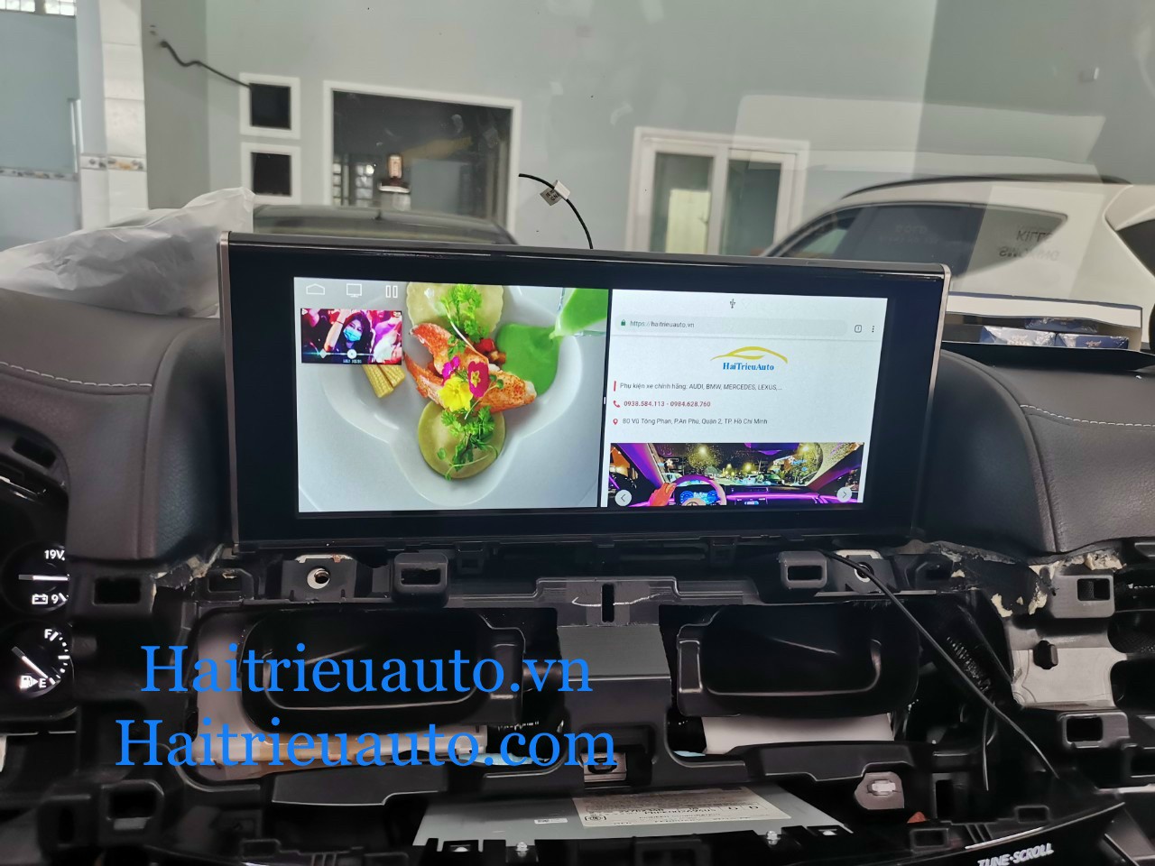 Màn hình android theo xe Lexus LX570 2017 4 Image