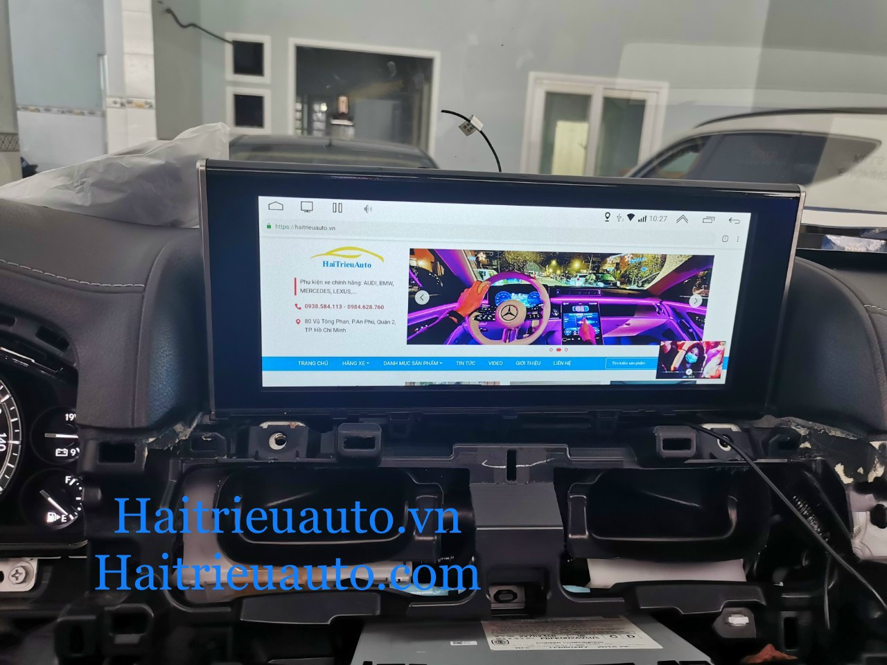Màn hình android Omas xe Lexus LX570 2016-2020 4 Image