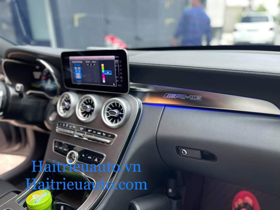MÀN HÌNH ANDROID XE MERCEDES C180 4 Image