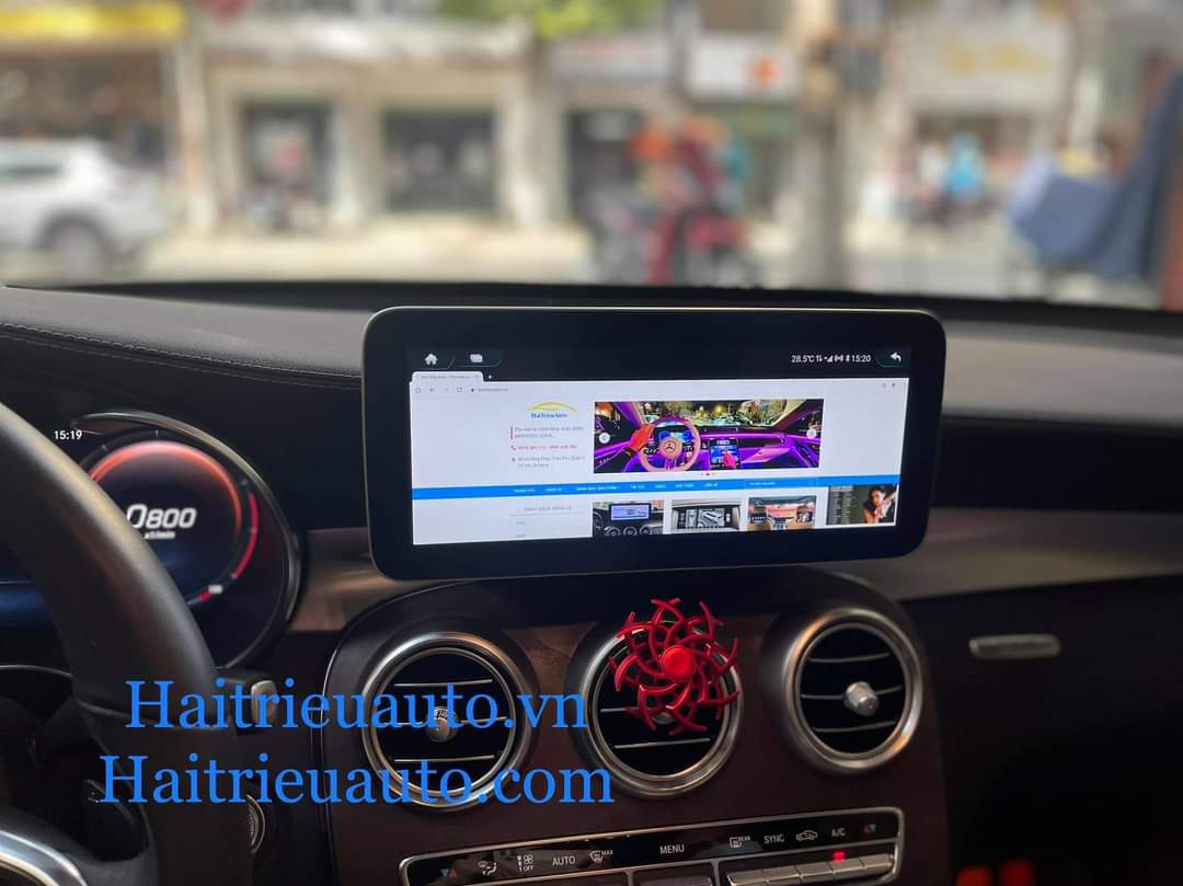 MÀN HÌNH ANDROID XE MERCEDES C180 2 Image