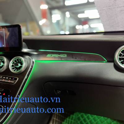 Thanh led sau lưng ghế xe Mercedes C
