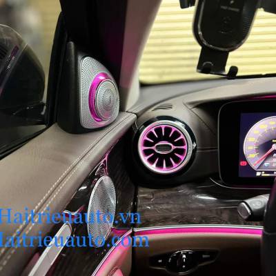 Loa treble xoay 3D Burmester cho xe Mercedes C