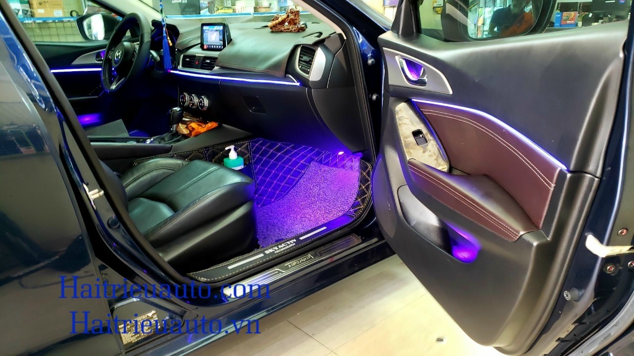 Led nội thất 64 mầu theo xe Mazda 3 4 Image