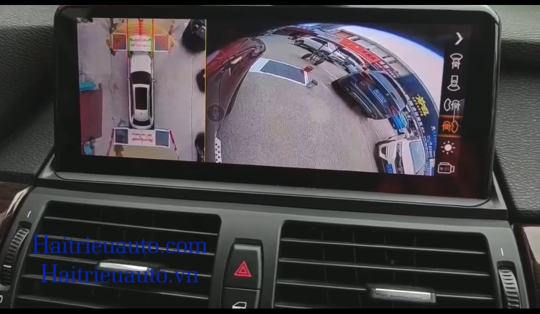 Màn hình android có camera 360 xe BMW X6 3 Image