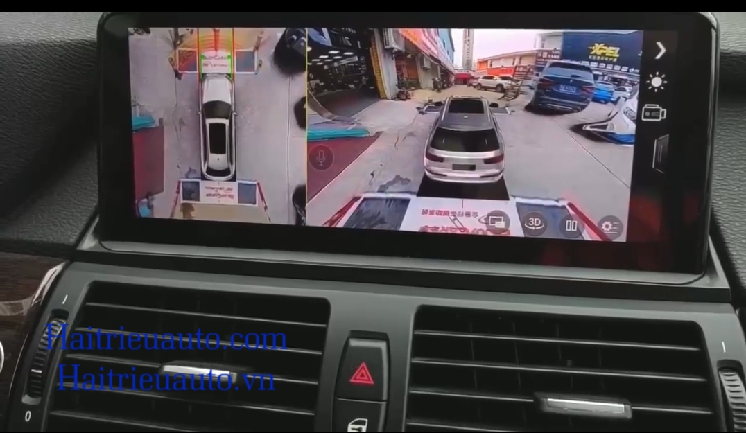 Màn hình android có camera 360 xe BMW X5 5 Image