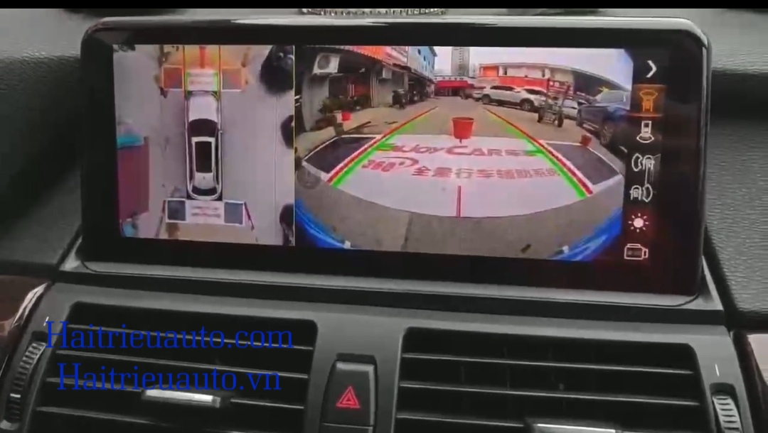 Màn hình android có camera 360 xe BMW X5 2 Image
