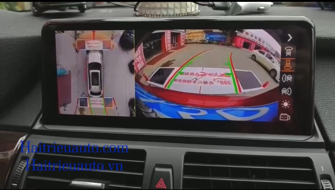 Màn hình android có camera 360 xe BMW X5 3 Image