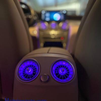 Cửa gió Tunrbine led trước mẫu mới xe mercedes GLC