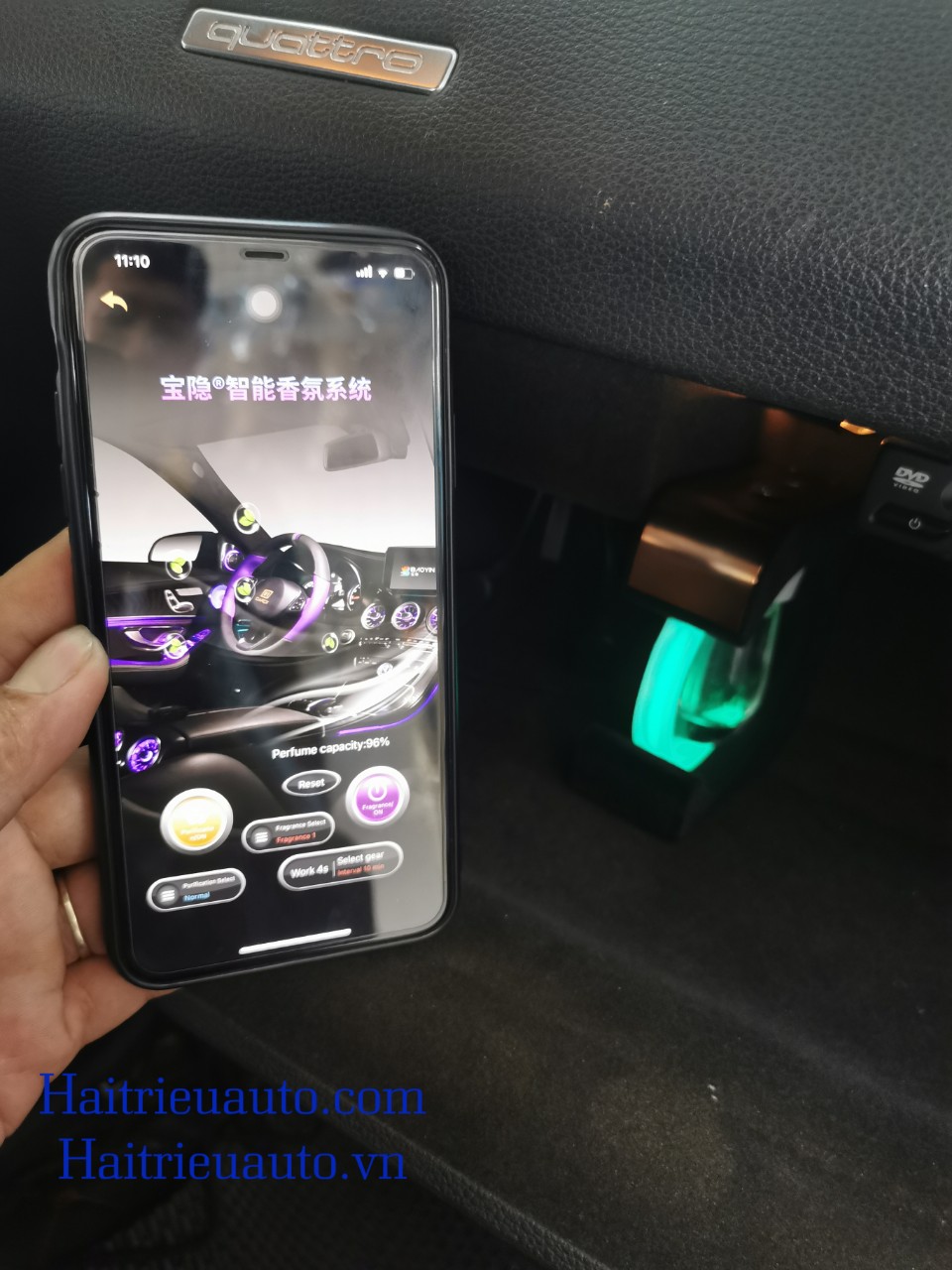 Hệ thống nước hoa dùng cho xe audi Q7 4 Image