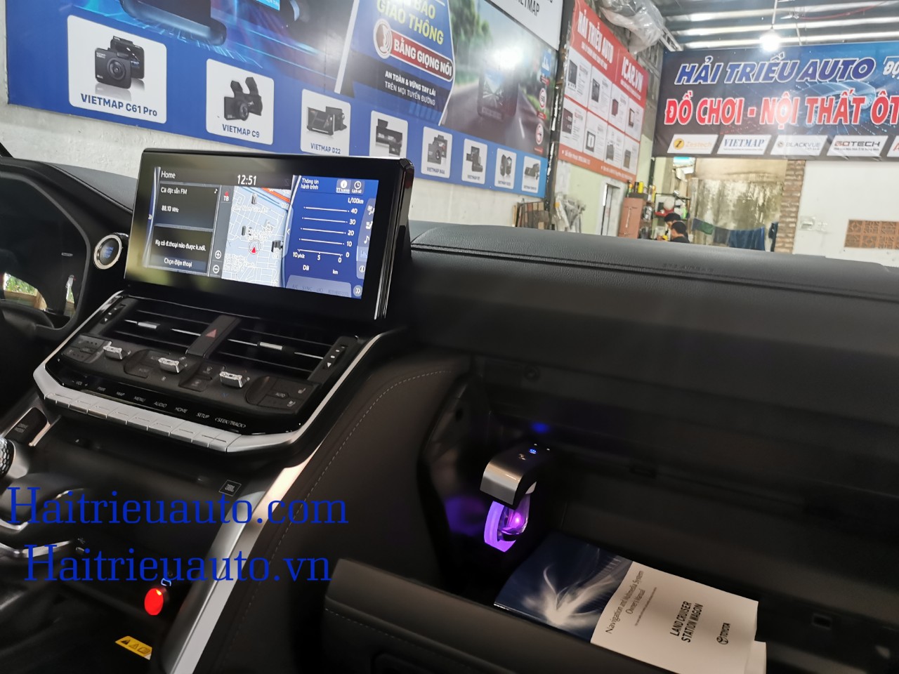 Hệ thống nước hoa xe Land cruiser 4 Image