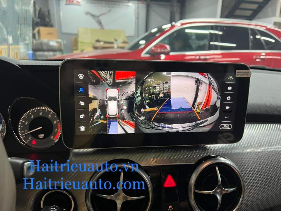 Màn hình android liền camera 360 xe Mercedes CLA 3 Image