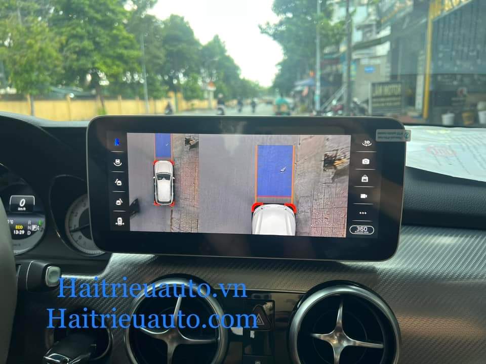 Màn hình android liền camera 360 xe Mercedes CLA 5 Image