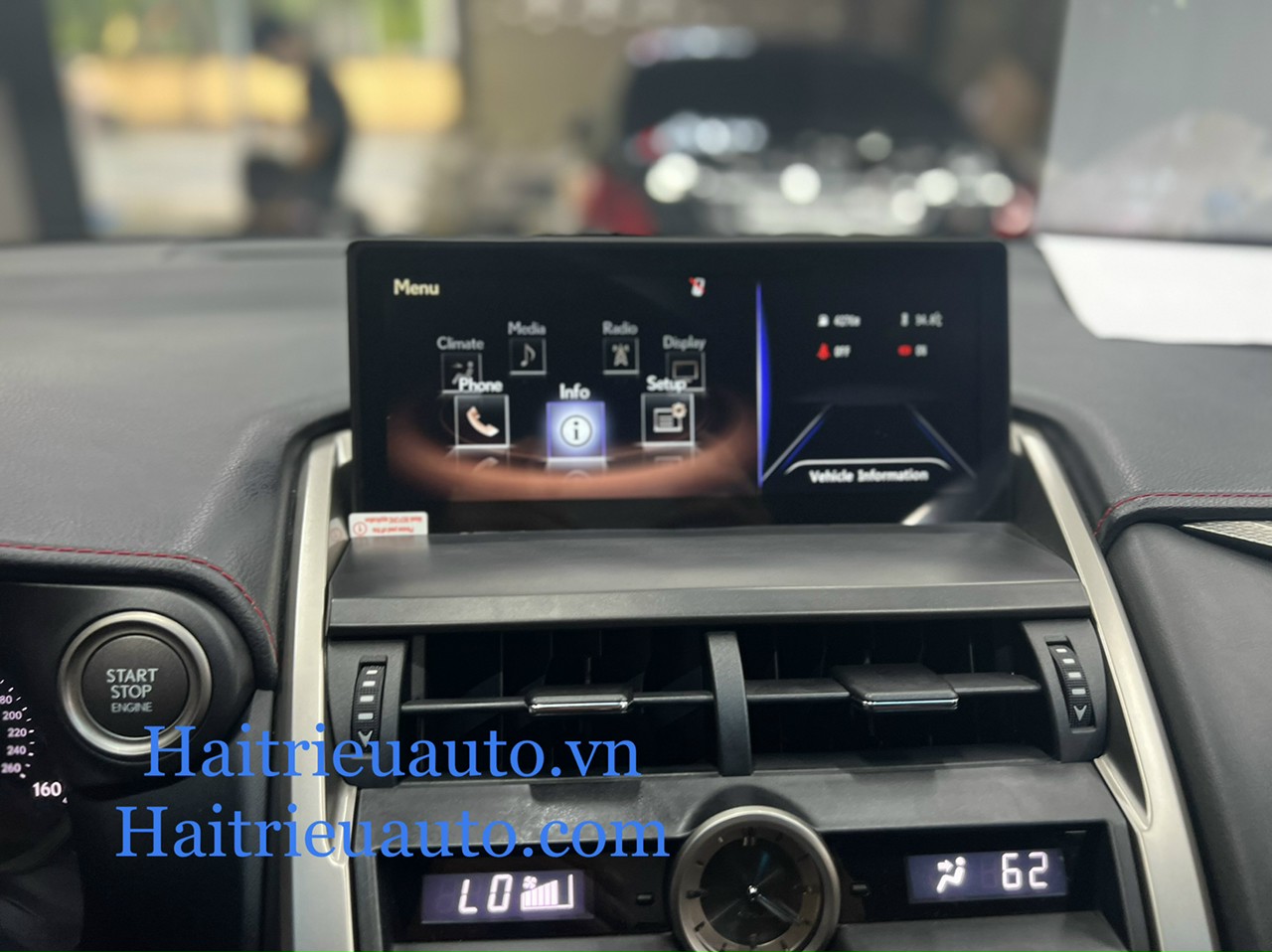 Màn hình android Omas xe lexus NX 2015-2019 3 Image