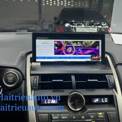 Màn hình adnroid tesla xe lexus ES
