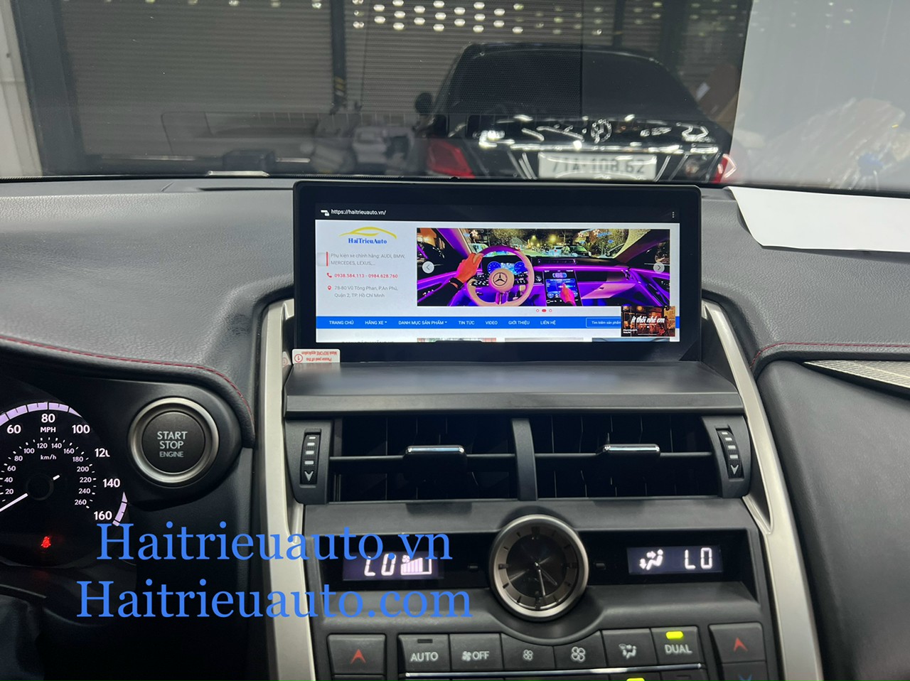 Màn hình android Omas xe lexus NX 2015-2019 4 Image
