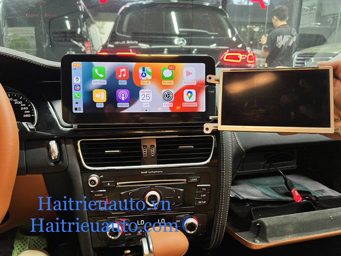 Màn hình android theo xe Audi A4 6 Image