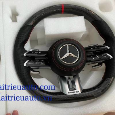 Nâng cấp vô lăng xe mercedes C