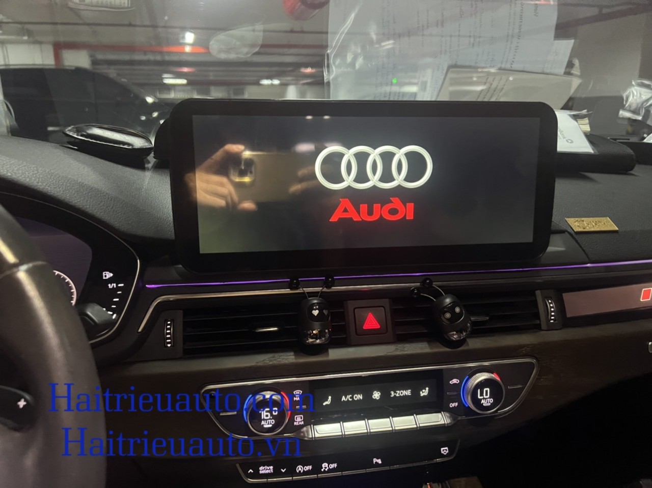 Màn hình android xe audi A4 2017 5 Image