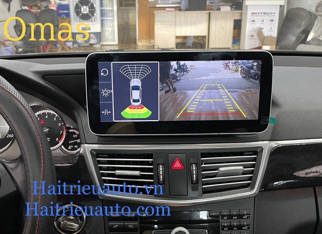 Màn hình android Omas Pro xe mercedes E 2010 3 Image