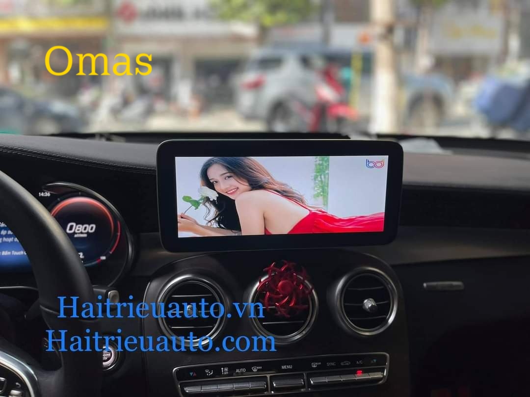 Màn hình android Omas Pro xe Mercedes GLC 2022 4 Image