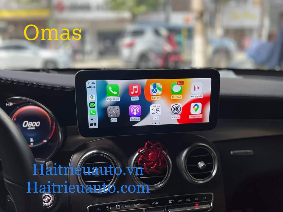 Màn hình android Omas Pro xe Mercedes GLC 2022 3 Image