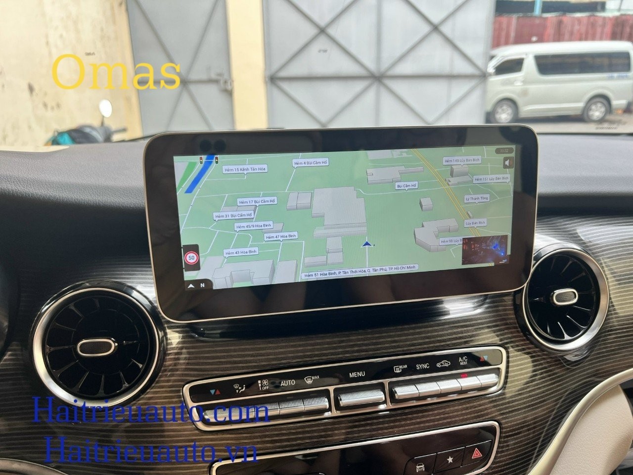 Màn hình android Omas Pro Mercedes V 2019 5 Image