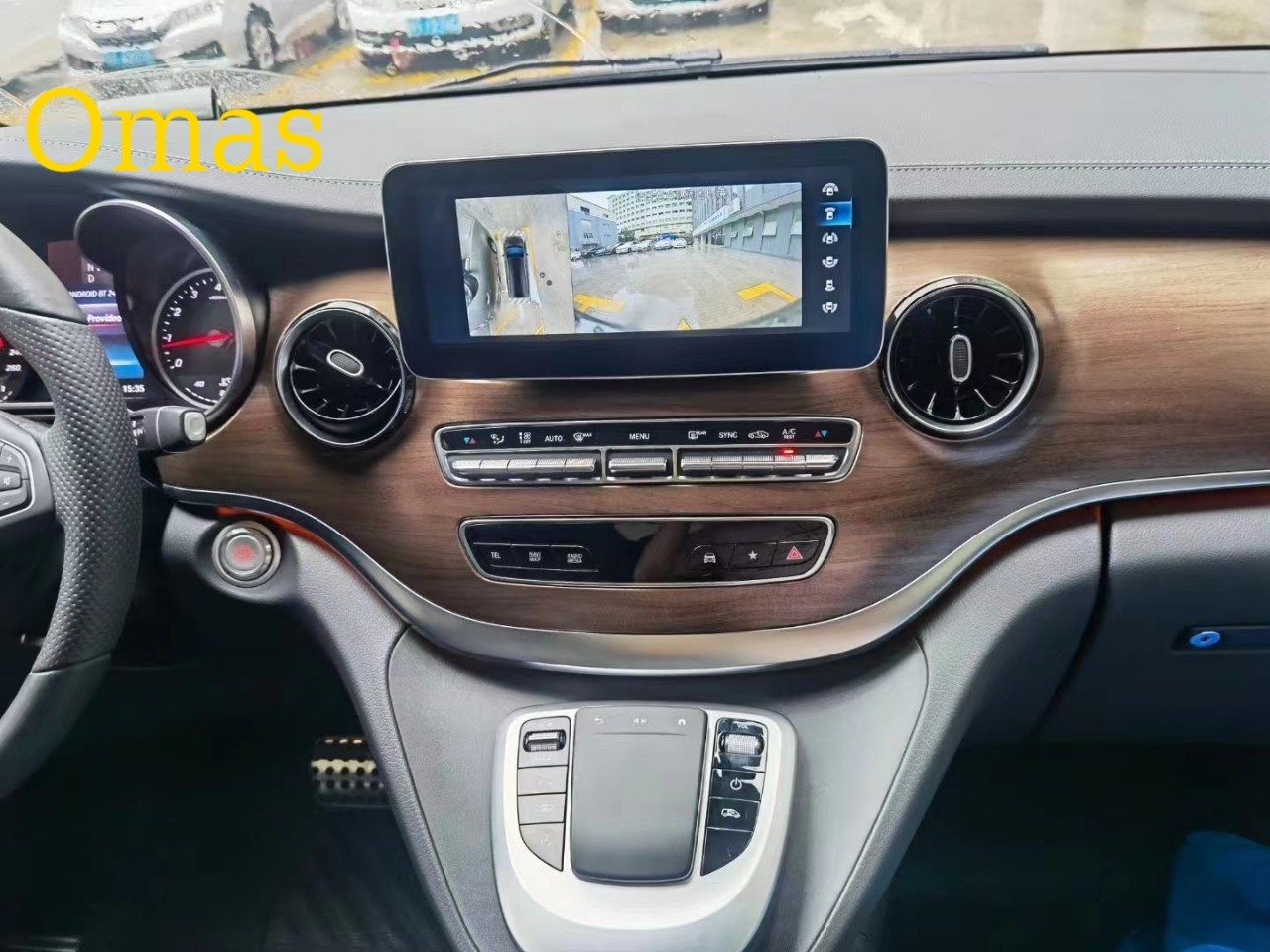 Màn hình android Omas Pro Mercedes V 2019 3 Image