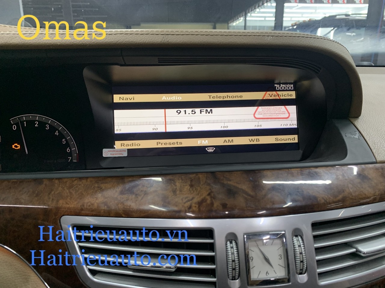 Màn hình android Omas xe Mercedes S 2010 3 Image