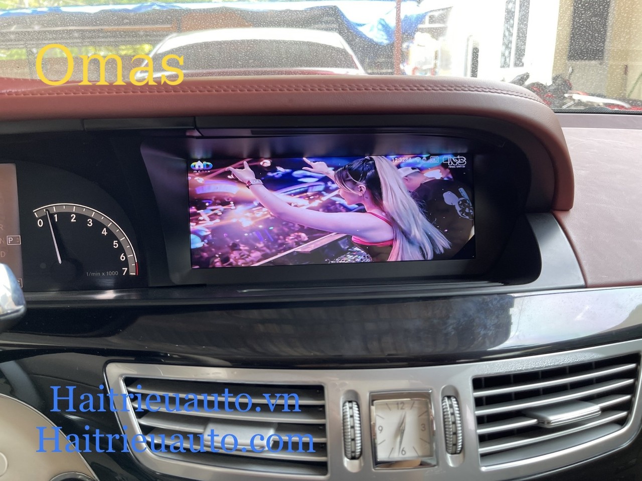 Màn hình android Omas xe Mercedes S 2010 5 Image