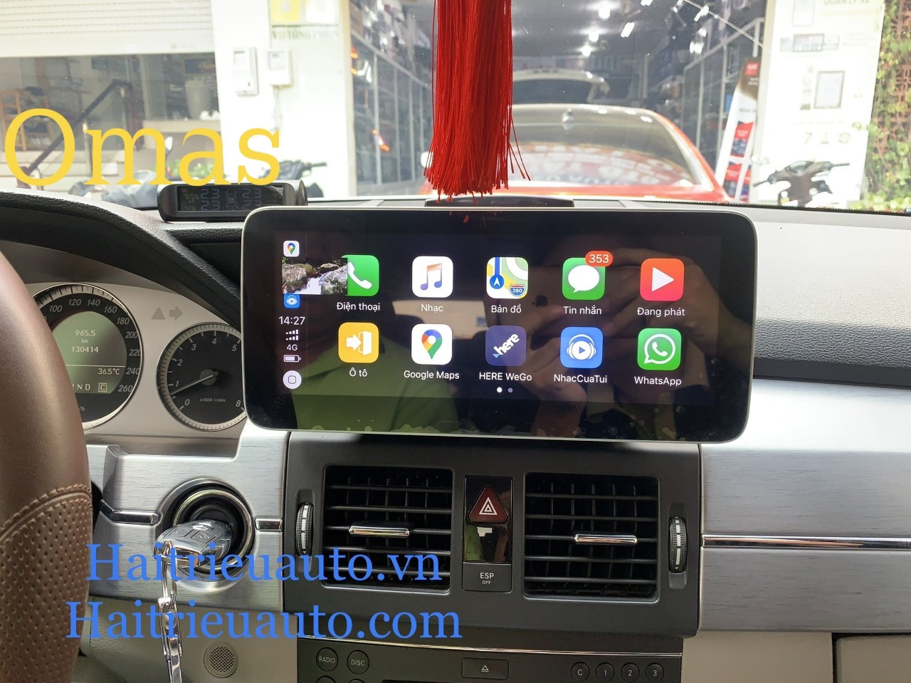 Màn hình android Omas Pro Mercedes GLK 2010 6 Image