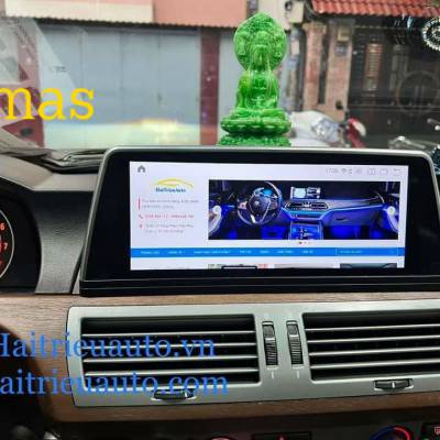 màn hình android theo xe BMW 520