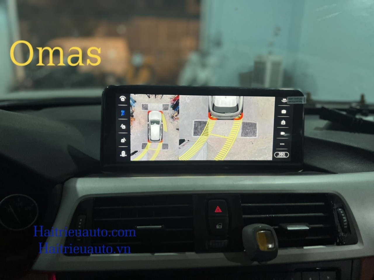 Màn hình android liền camera 360 xe BMW 320 2 Image