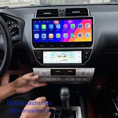 Màn hình android gối đầu xe Land cruiser 2022