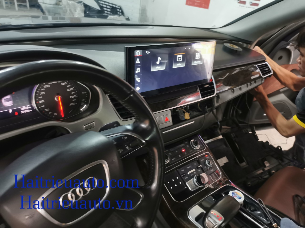Màn hình android Audi A8 3 Image