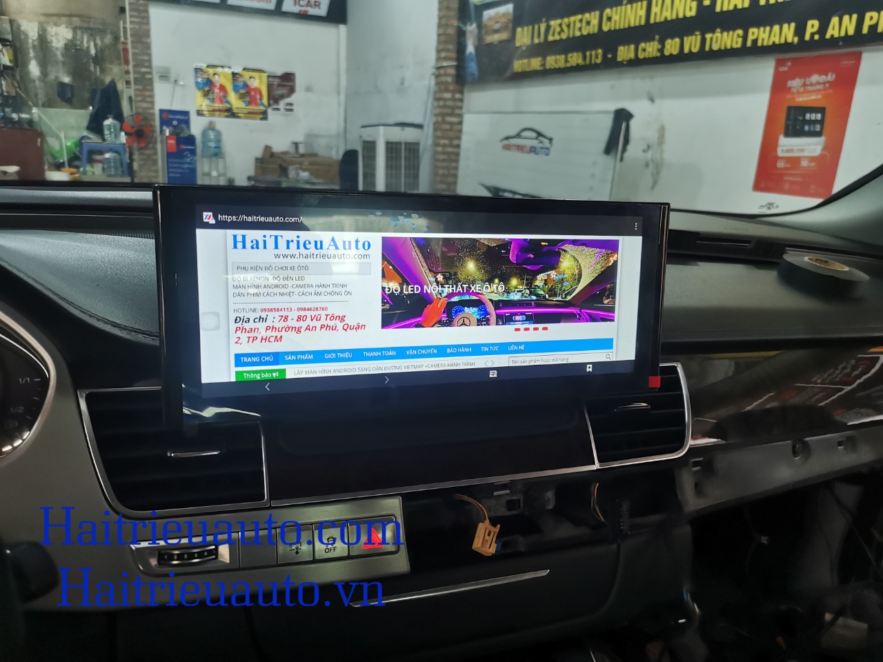 Màn hình android Audi A8 2 Image