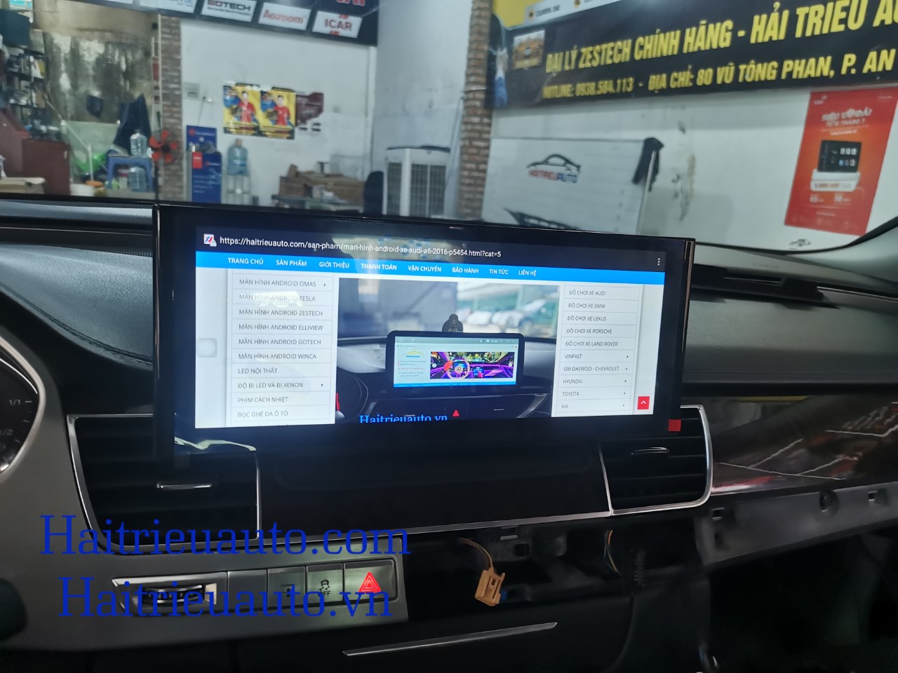 Màn hình android Audi A8 4 Image