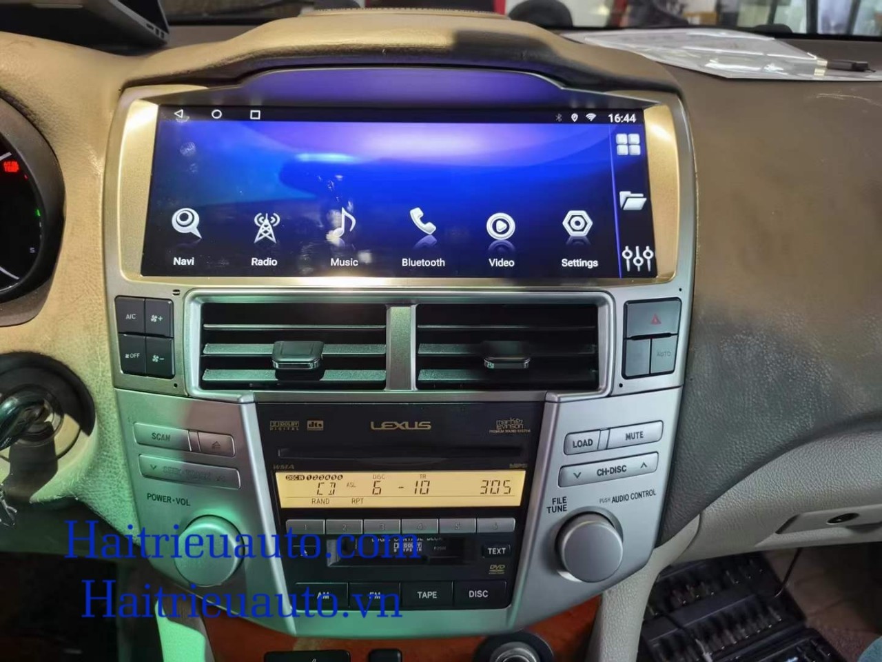 Màn hình android Omas xe Lexus RX 2002-2008 2 Image