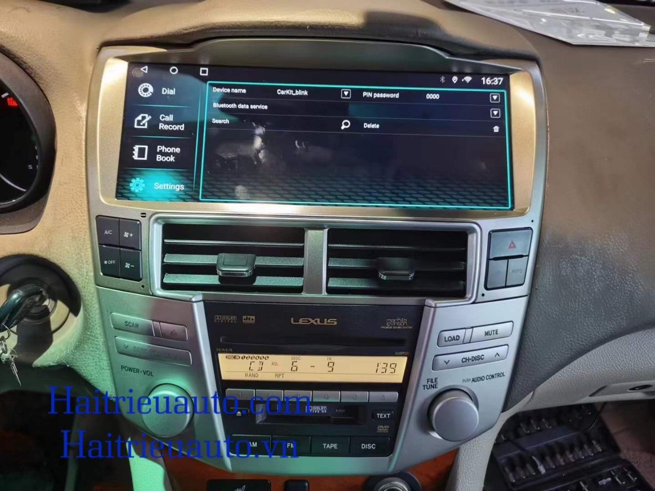Màn hình android Omas xe Lexus RX 2002-2008 3 Image