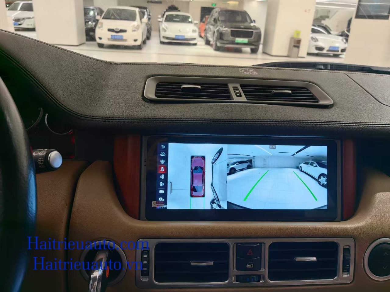 Màn hình android xe LandRover V8 3 Image