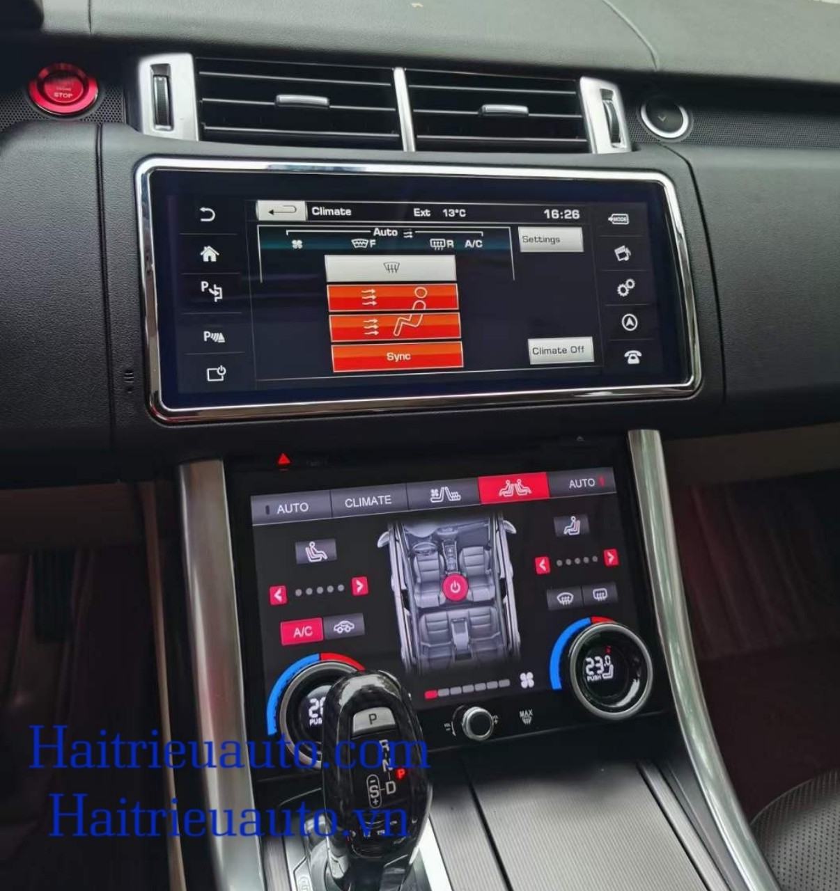 Màn hình android xe Range Rover Carriage 2 Image