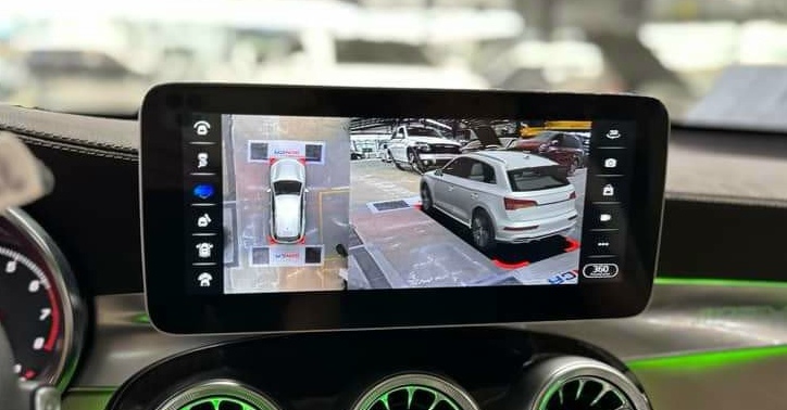Màn hình android Omas 360 xe Mercedes 2 Image